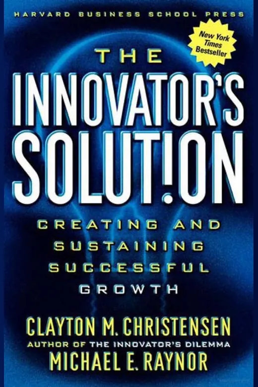 The cover of The Innovator's Solution