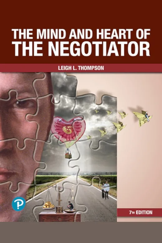 The cover of The Mind and Heart of the Negotiator