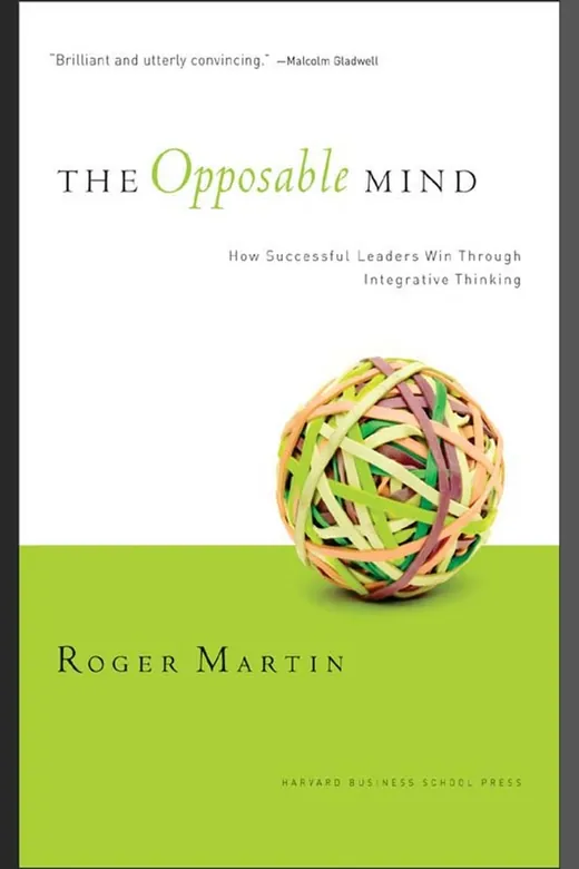 The cover of The Opposable Mind