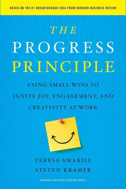 The cover of The Progress Principle