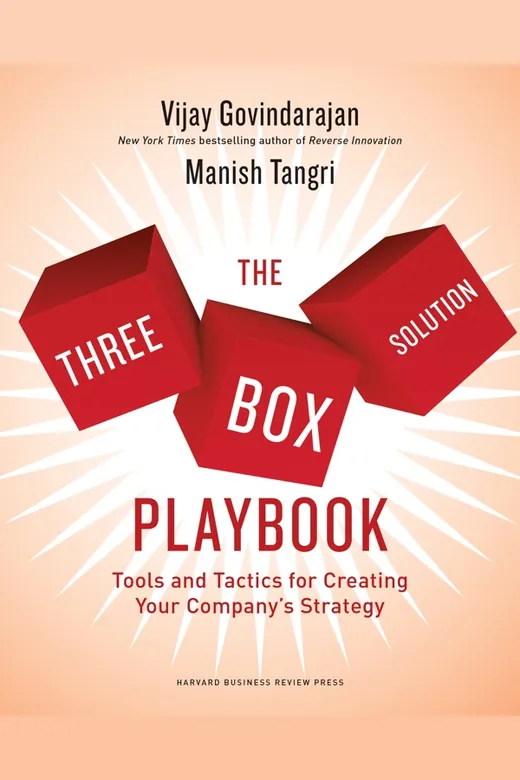 The cover of The Three Box Solution Playbook