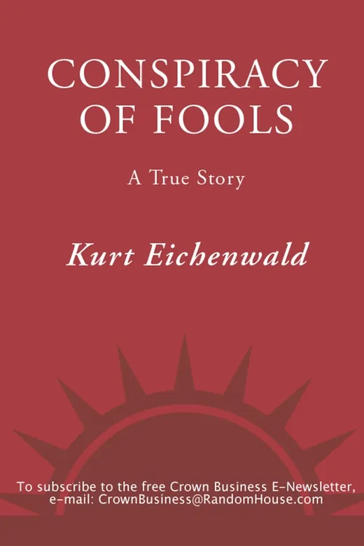 The cover of Conspiracy of Fools
