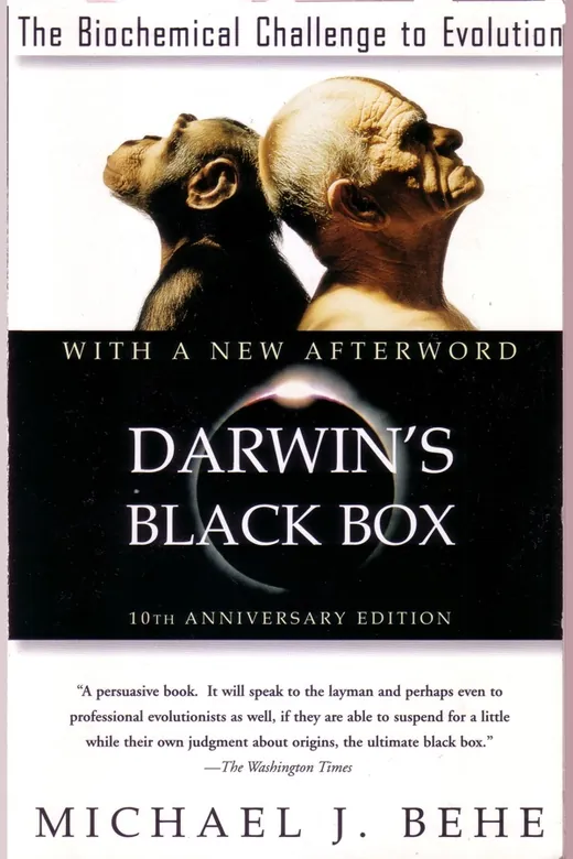 The cover of Darwin’s Black Box