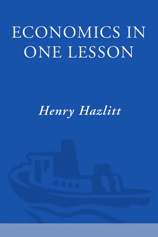 The cover of Economics in One Lesson