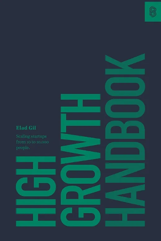 The cover of High Growth Handbook