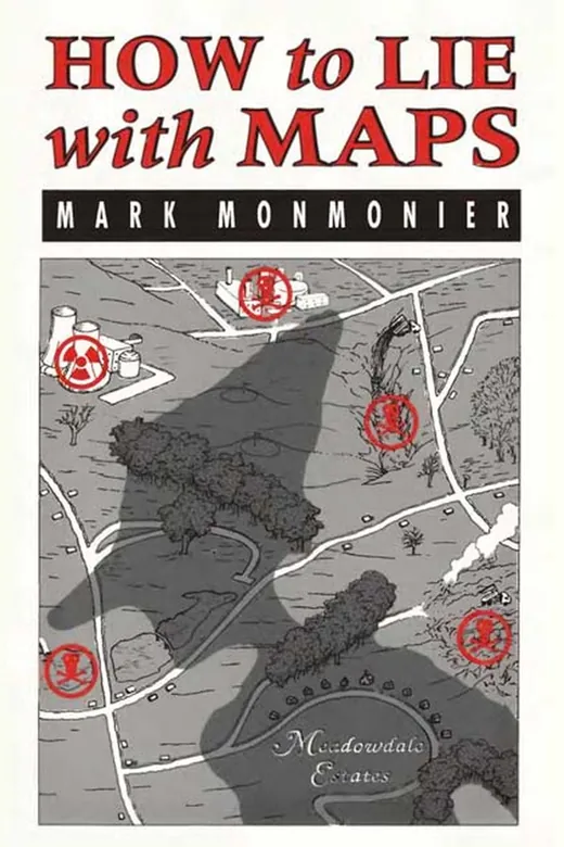 The cover of How to Lie With Maps (1st ed. 1991)