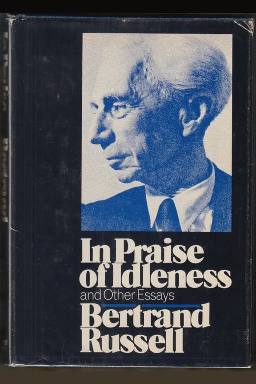 The cover of In Praise of Idleness and Other Essays