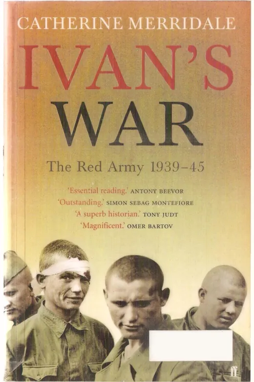 The cover of Ivan’s War: Life and Death in the Red Army, 1939–1945