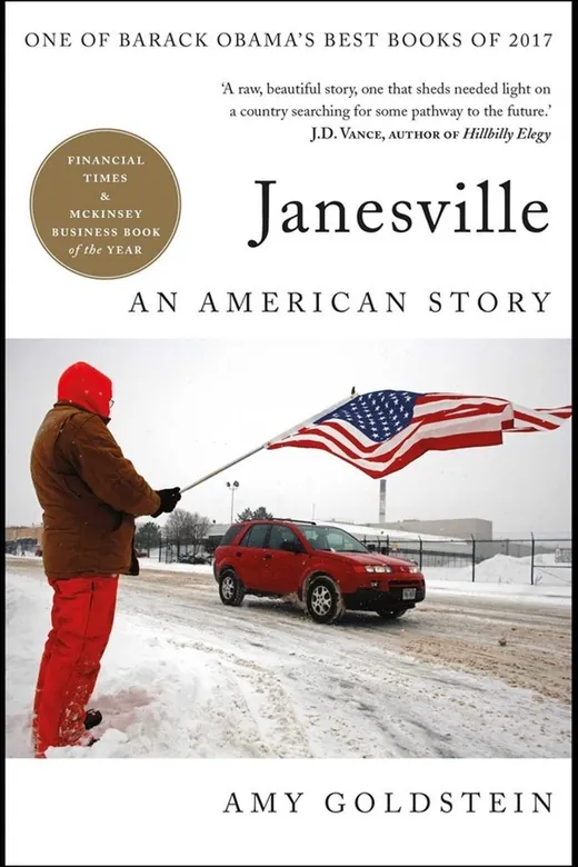 The cover of Janesville: An American Story
