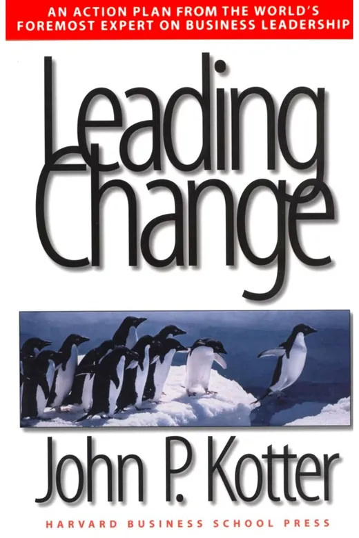 The cover of Leading Change