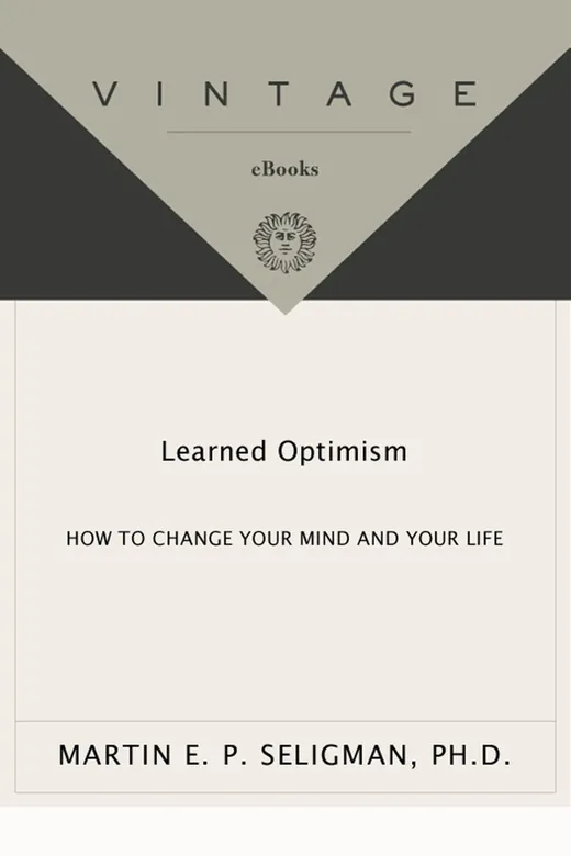 The cover of Learned Optimism