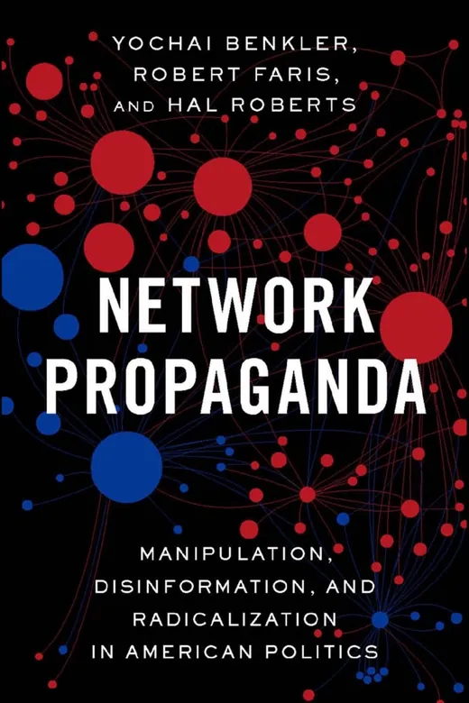 The cover of Network Propaganda