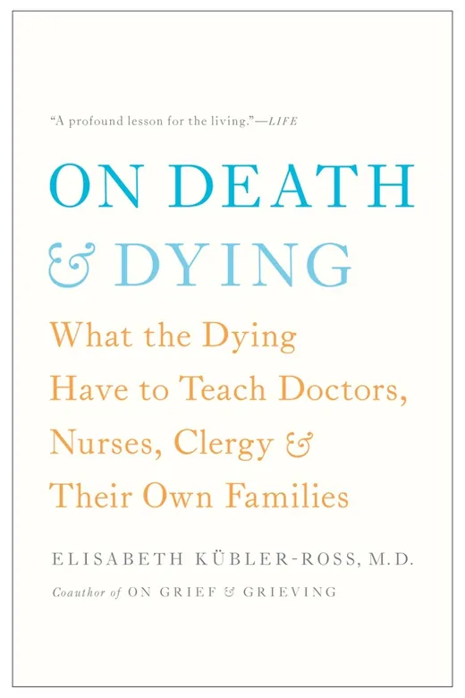 The cover of On Death and Dying