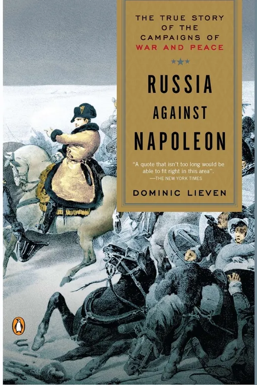 The cover of Russia Against Napoleon