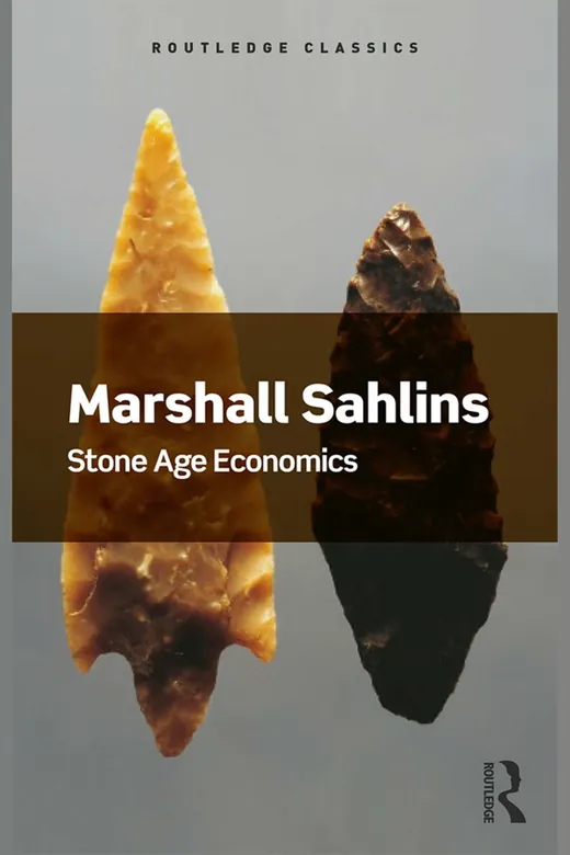 The cover of Stone Age Economics