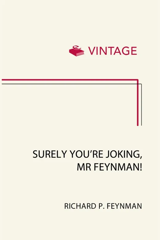 The cover of Surely You’re Joking, Mr. Feynman!