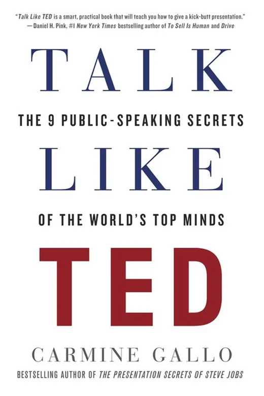 The cover of Talk Like TED