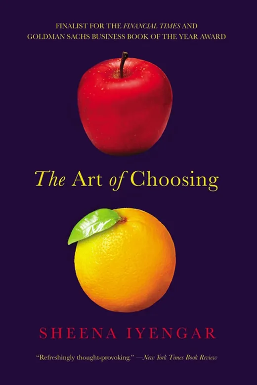 The cover of The Art of Choosing