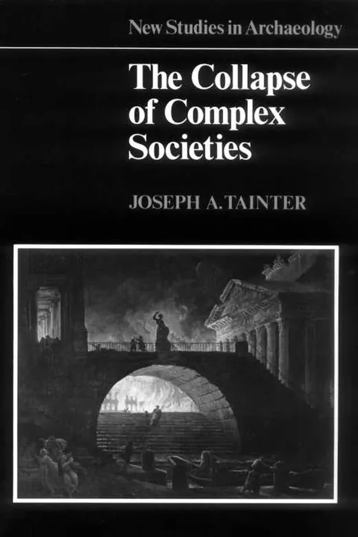 The cover of The Collapse of Complex Societies (New Studies in Archaeology)
