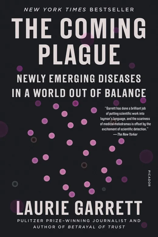The cover of The Coming Plague