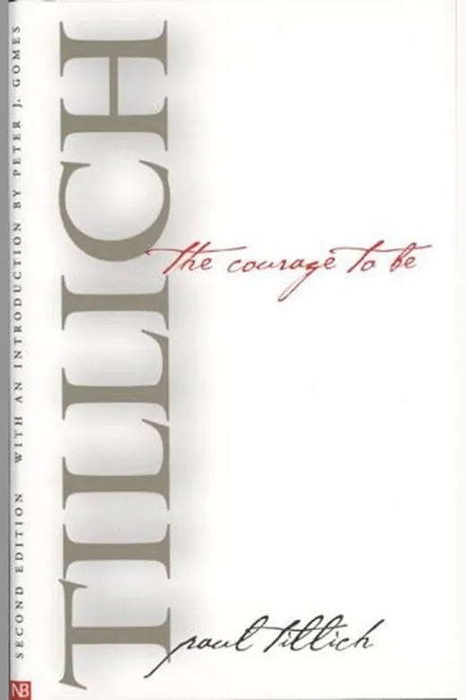 The cover of The Courage to Be