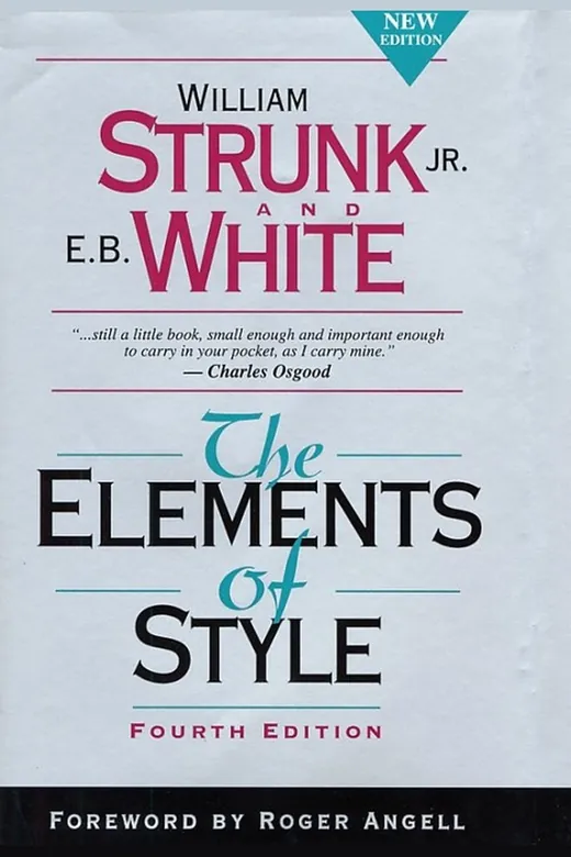 The cover of The Elements of Style