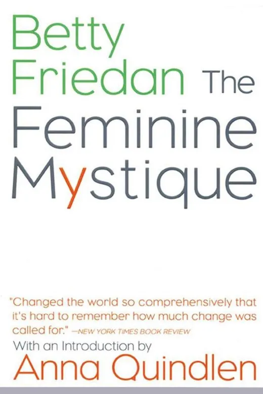 The cover of The Feminine Mystique
