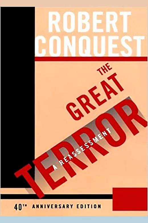 The cover of The Great Terror A Reassessment (1968. revised ed. 1990)
