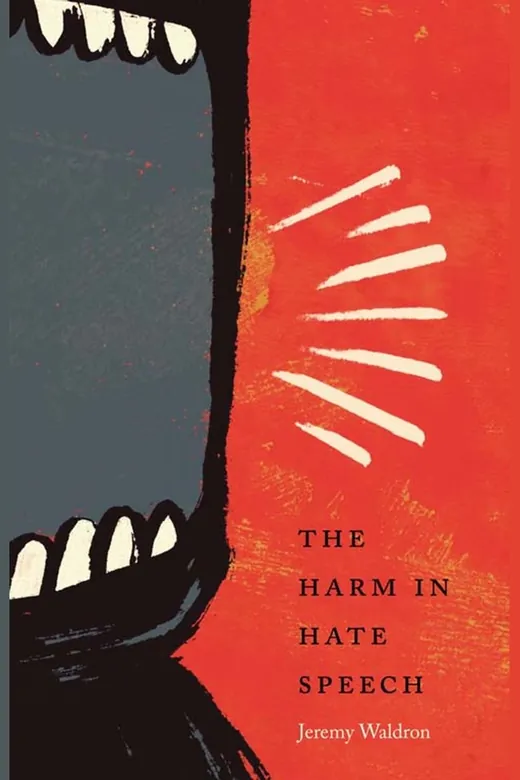 The cover of The Harm in Hate Speech