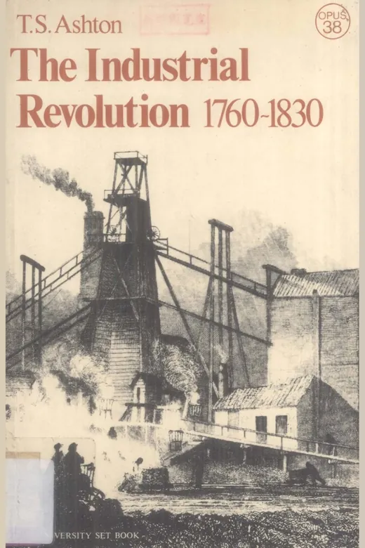The cover of The Industrial Revolution 1760-1830