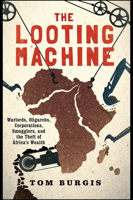 The cover of The Looting Machine