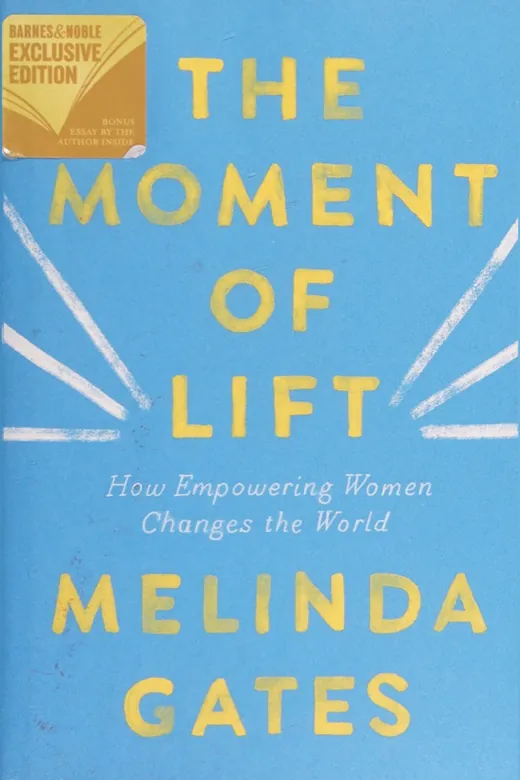 The cover of The Moment of Lift