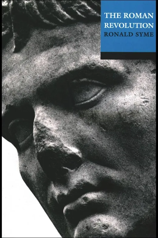 The cover of The Roman Revolution