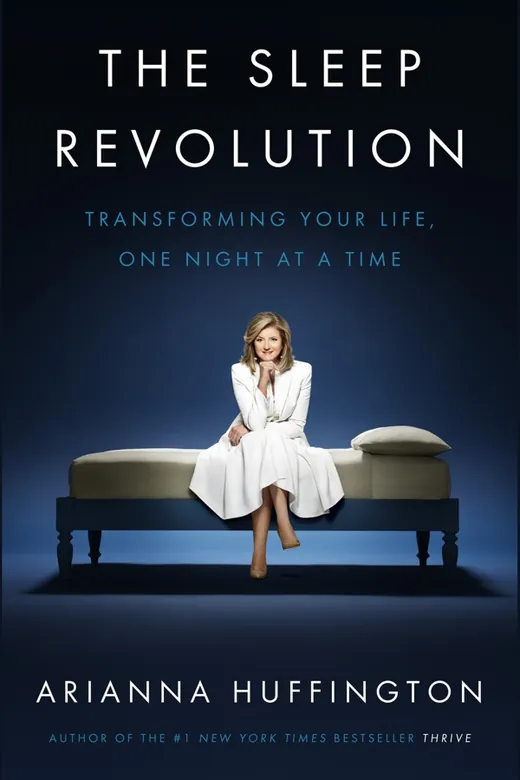 The cover of The Sleep Revolution: Transforming Your Life, One Night at a Time
