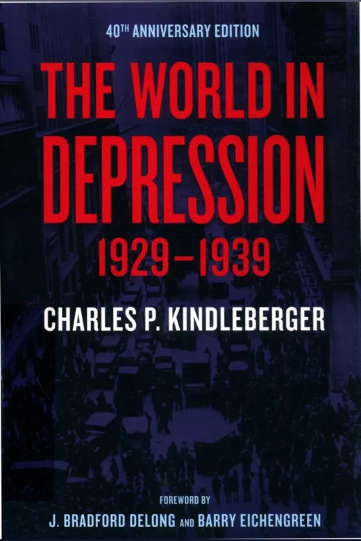 The cover of THE WORLD IN DEPRESSION 1929-1939