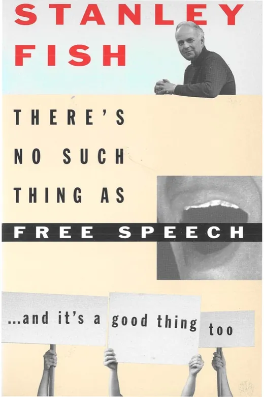 The cover of There’s No Such Thing as Free Speech