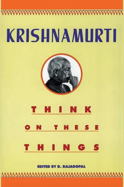 The cover of Think on These Things