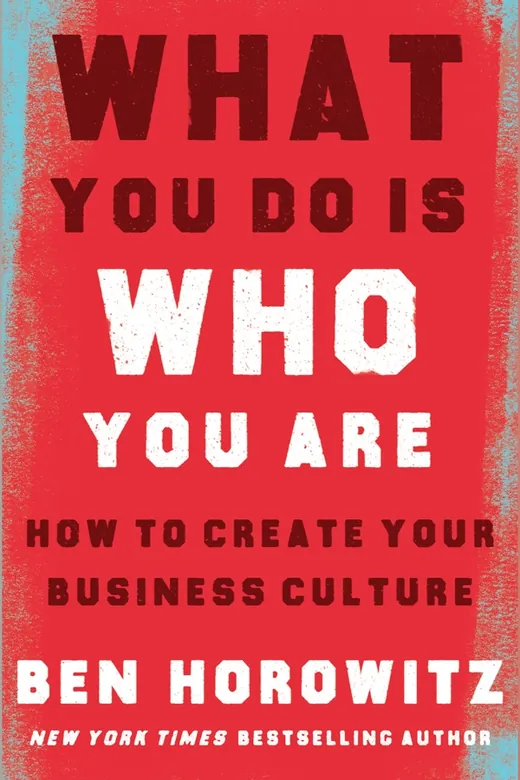 The cover of What You Do Is Who You Are