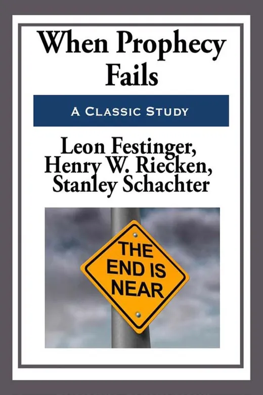 The cover of When Prophecy Fails A Case Study