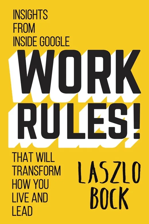 The cover of Work Rules!